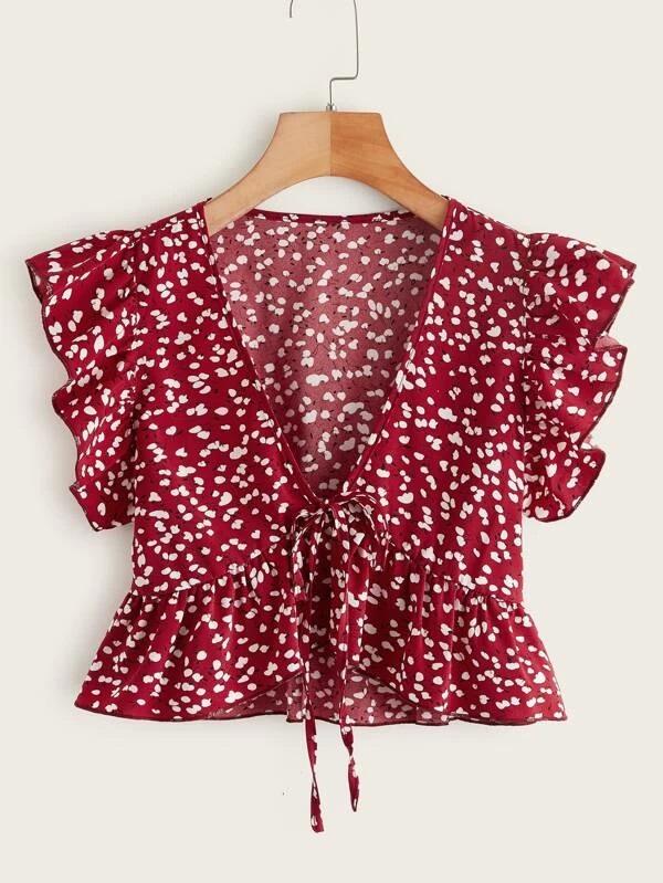 Blusa floral de margarita
